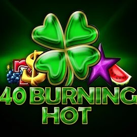 40 Burning Hot logo by Amusnet Interactive at Seven Casino40 Burning Hot