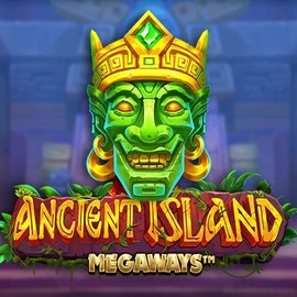 Ancient Island Megaways slot logo by Pragmatic Play at Seven Casino
