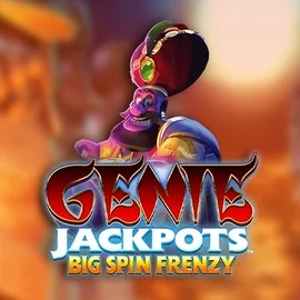 Genie Jackpots: Big Spin Frenzy by Blueprint Gaming, showcased at sevens.dk – game logo