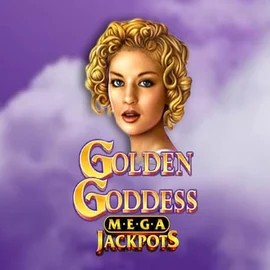 Logo of Golden Goddess Megajackpots from IGT at Seven Casino