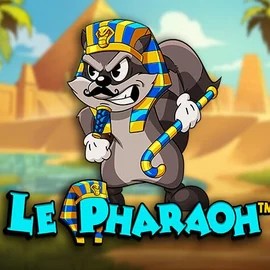 Le Pharaoh slot visual from Hacksaw Gaming available on sevens.dk