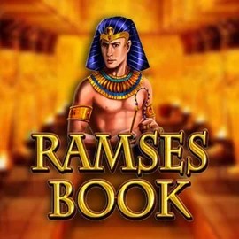 Ramses Book slot logo by Gamomat at Seven CasinoRamses Book