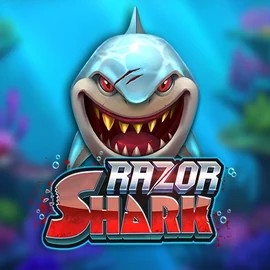 Razor Shark slot logo by Push Gaming at Seven CasinoRazor Shark