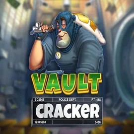Vault Cracker slot logo by Red Tiger Gaming at Seven CasinoVault Cracker
